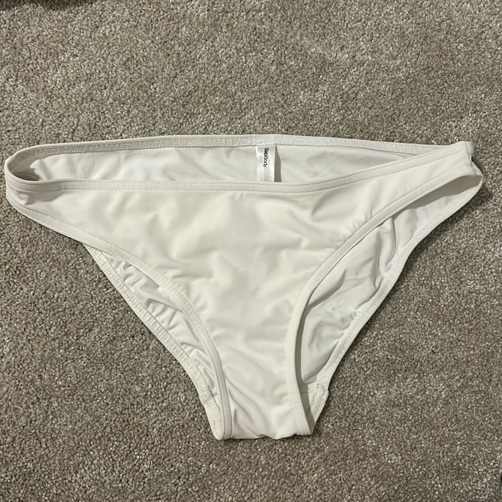 GAP White bikini bottom, size M. Brand new